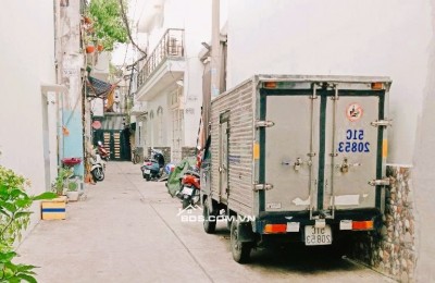 NHÀ HẺM XE HƠI 2 MẶT TIỀN - VƯỜN LÀI TÂN PHÚ - 1 LẦU - 2PN 2WC - HẺM TRƯỚC SAU THOÁNG ĐẸP - 0908074771